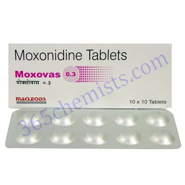 MOXOVAS 0.3MG TABLET 10 EACH (Set of 1) MOXOVAS 0.3MG TABLET 10 EACH (Set of 1)