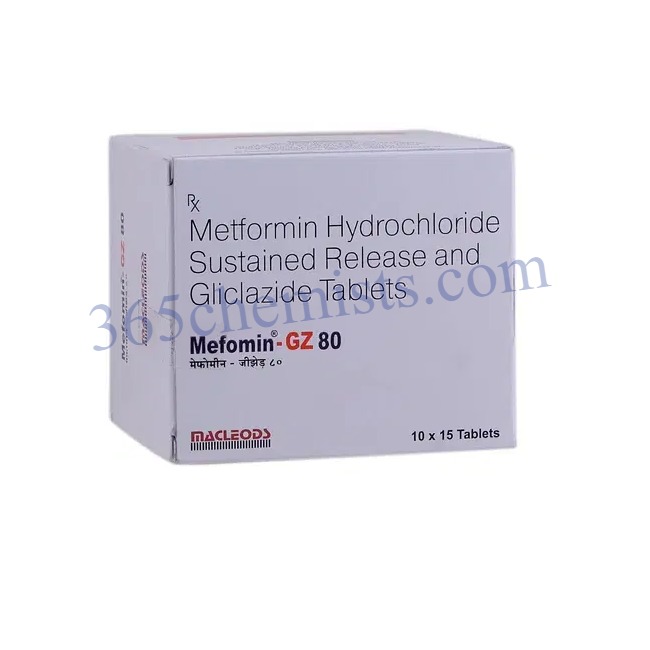 Mefomin GZ 80500mg Tablet-ink Mefomin GZ 80/500mg Tablet