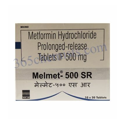 Melmet 500mg SR Tablet