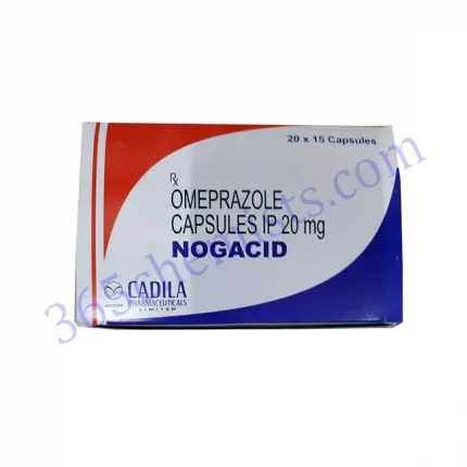 NOGACID 20MG CAPSULE 15S
