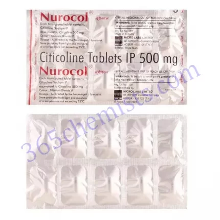 NUROCOL 500MG TAB 10