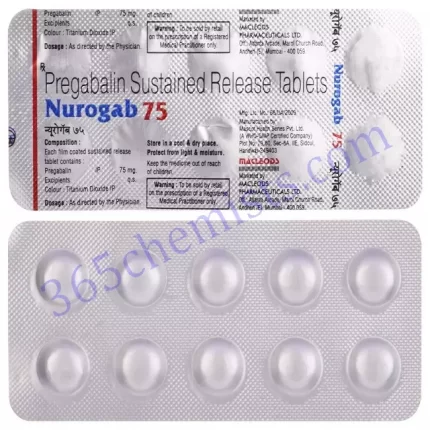 NUROGAB 75 TAB 10