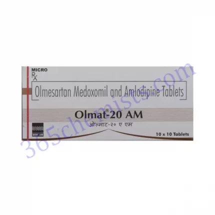 OLMAT AM 20+5 MG TABLET 10