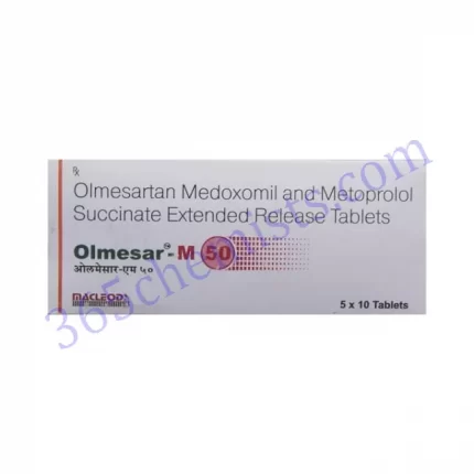 OLMESAR M 50 TAB 10