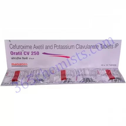 ORATIL CV 250 TAB 10