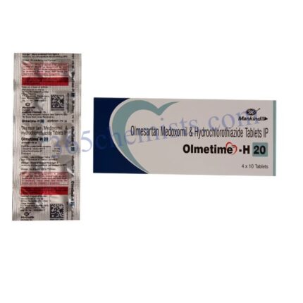 Olmetime H 20mg Tablet