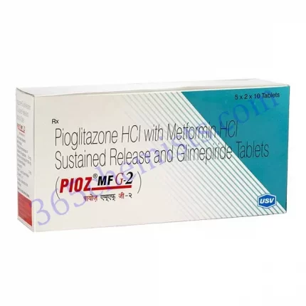 PIOZ MF G 2 500 15 MG TABLET 10