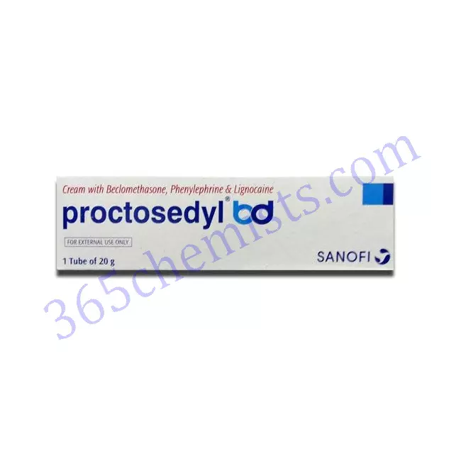PROCTOSEDYL BD CREAM 20GM PROCTOSEDYL BD CREAM 20GM