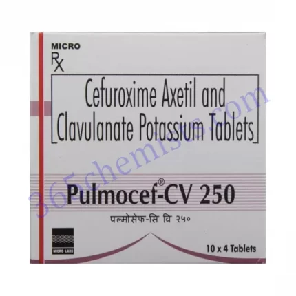 PULMOCEF CV 250 TAB 10