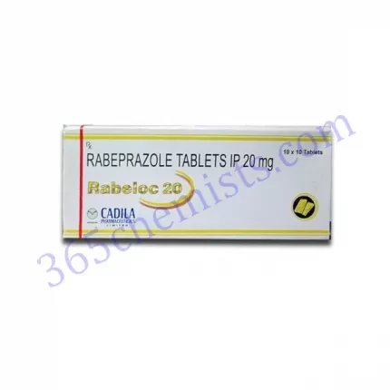 RABELOC 20 MG TABLET 10