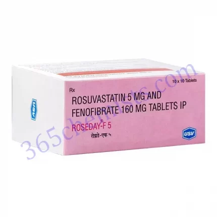 ROSEDAY- F 5+160MG TABLET 10S