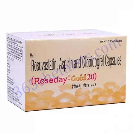 ROSEDAY GOLD 75 20 75 MG CAPSULE 10