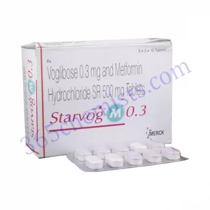 STARVOG M 0.3 0.3+500MG TABLET 10