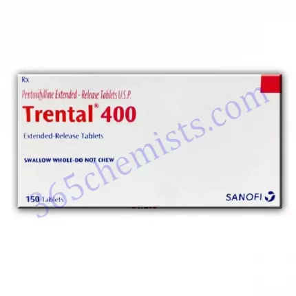 TRENTAL 400 MG TABLET 15