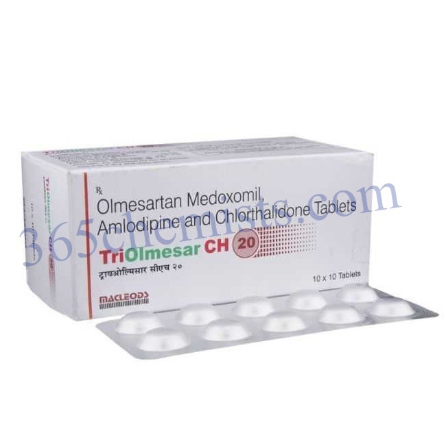 Triolmesar 20 Tablet-ink Triolmesar 20 Tablet