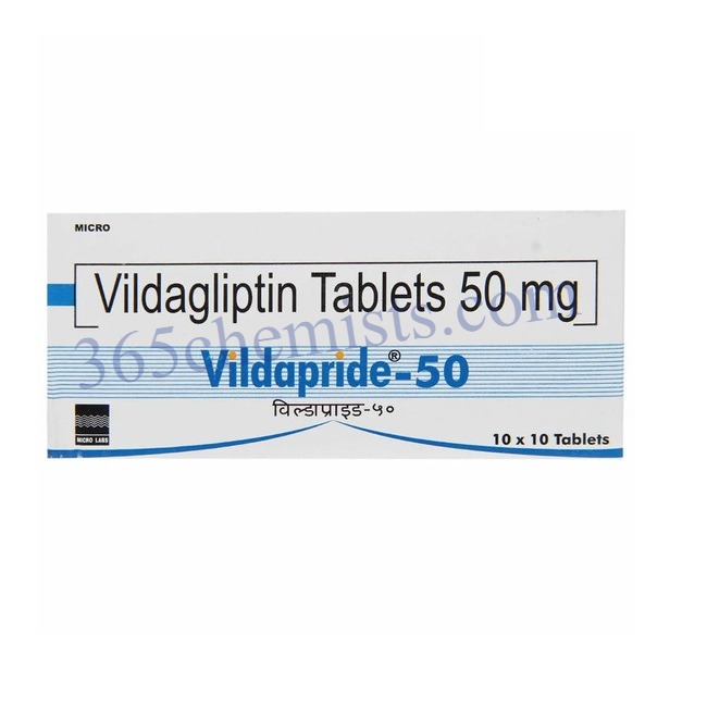 Vildapride 50mg Tablet (1)-ink Vildapride 50mg Tablet