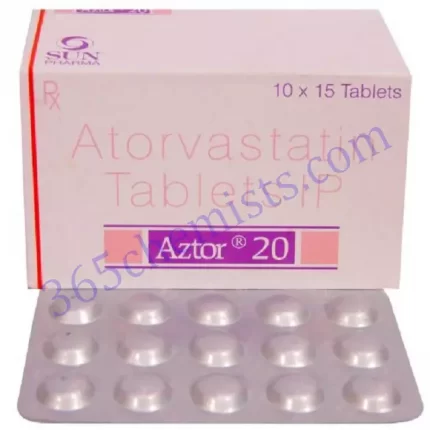 Aztor 20Mg Tablet 15S