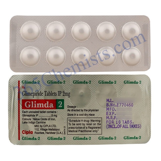 GLIMDA 2 MG TAB GLIMDA 2 MG TAB