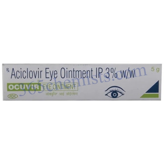 Ocuvir Eye Ointment-ink Ocuvir Eye Ointment