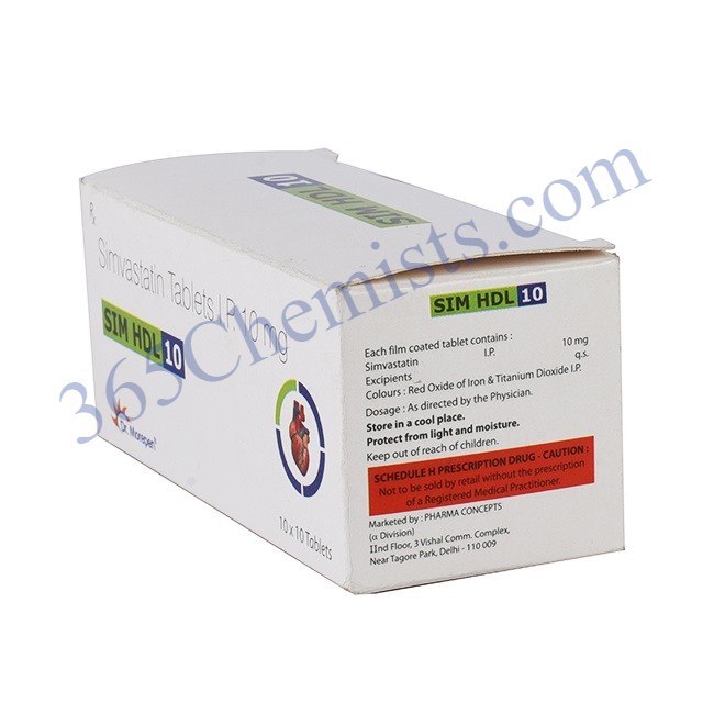 SIM HDL 10MG TAB SIM HDL 10MG TAB