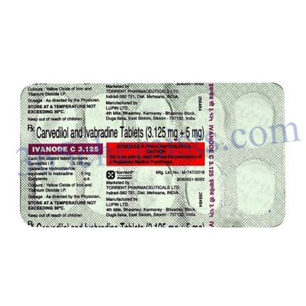 Ivanode C 3.125mg/5mg Tablet