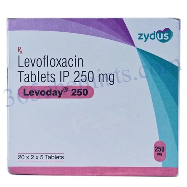 Levoday 250mg Tablet (1)-ink Levoday 250mg Tablet