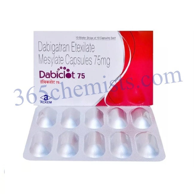 Dabiclot 75mg Capsule (1)-ink Dabiclot 75mg Capsule