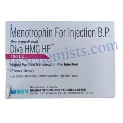 Diva Hmg HP 150IU Injection