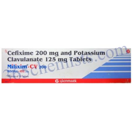 Milixim CV 200 mg/125 mg Tablet