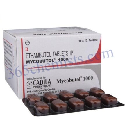 Mycobutol 1000mg Tablet