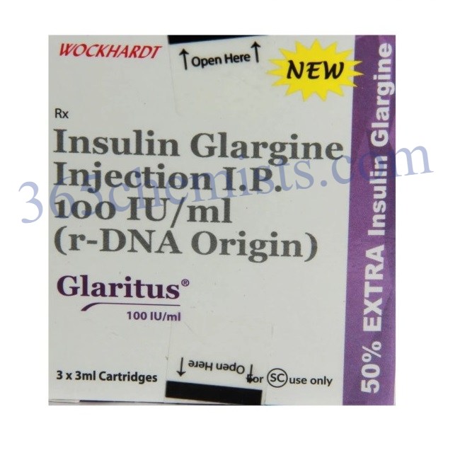 Glaritus 100IUml Injection 3ml (1)-ink Glaritus 100IU/ml Injection