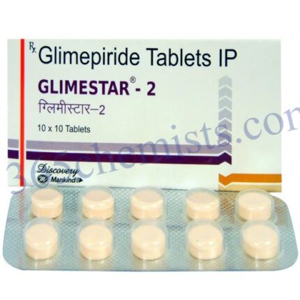 Glimestar 2mg Tablet
