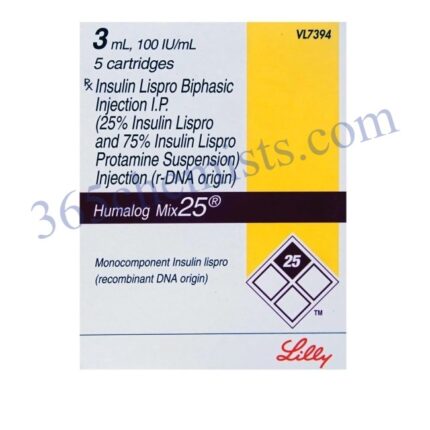 Humalog Mix 25 100IU/ml Cartridge