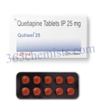 Qutiwel 25mg Tablet