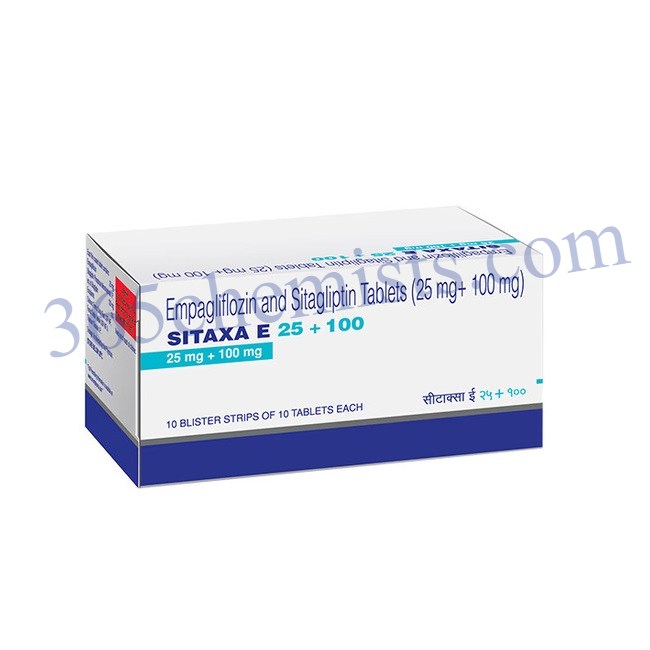 Sitaxa E 25+100 Tablet-ink Sitaxa E 25mg/100mg Tablet