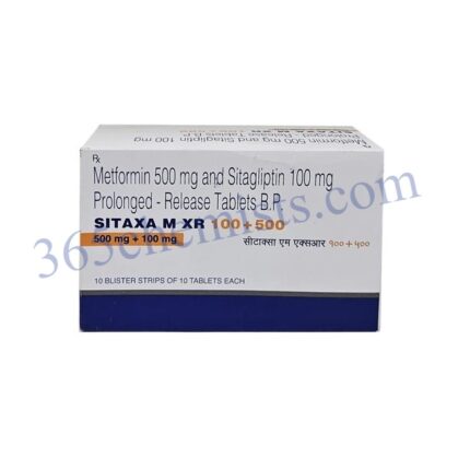 Sitaxa M XR 100mg/500mg Tablet