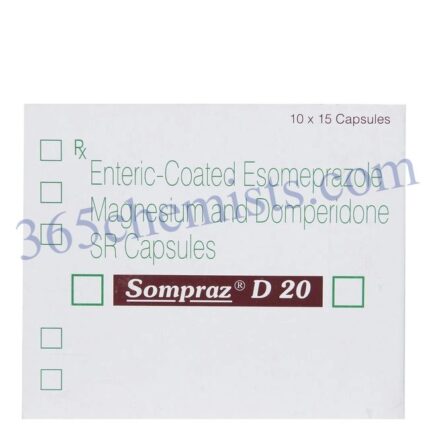 Sompraz D 20mg Capsule SR